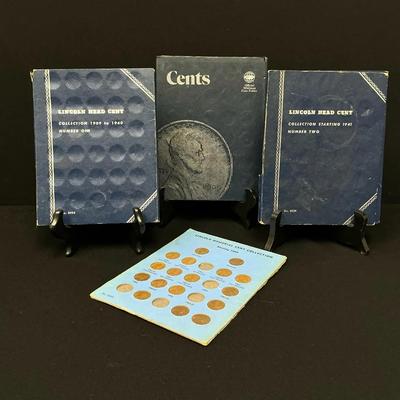 Lincoln Head & Wheat Penny Collector Sets