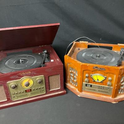 Craig & Anders Record Player Lot 