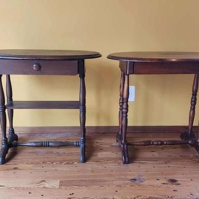 Oval Side Tables