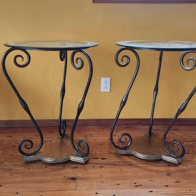 Glass Top Accent Tables