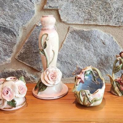 Blue Sky Florals And Fairies