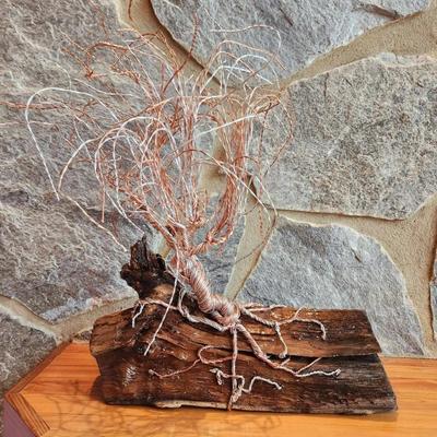 Wire Tree Sculpture 
