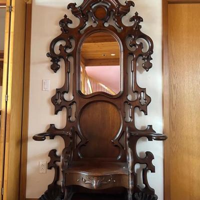 Victorian Hall Tree