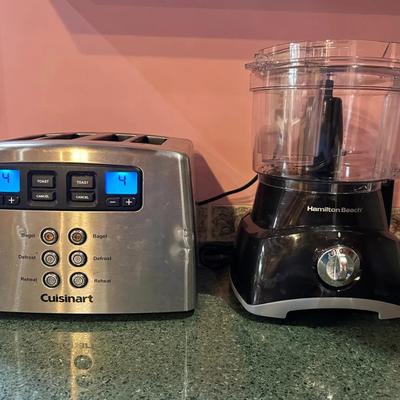 Food Processor And Toaster
