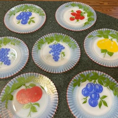 MacBeth-Evans Petalware Glass Plates