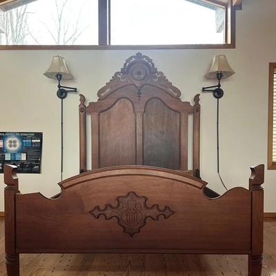 Victorian Full Size Bed Frame