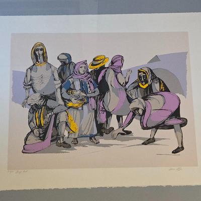  Irene Stein Hand Signed & Numbered "Day's End" Color Lithograph