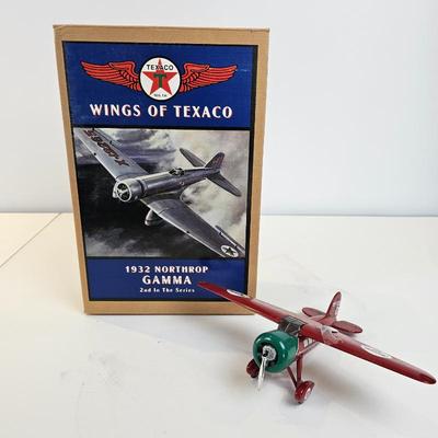 Lot #23 - Pair of Vintage Die-Cast Conoco and Texaco Airplanes