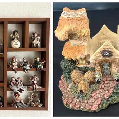Boyds Bears & Friends Figurine Collection, featuring Bailey’s Cozy Cottage