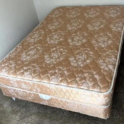 Bed Set with Mattress, Box Spring & Frame
