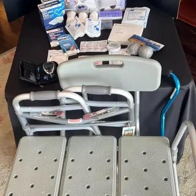 Walker, Shower Seat & Medical Supplies Collection