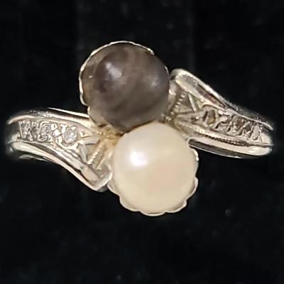 14K White Gold Diamond Ring Size 5 By Kimberly