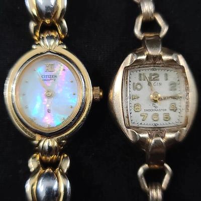 Citizen And Elgin Ladies Watches 