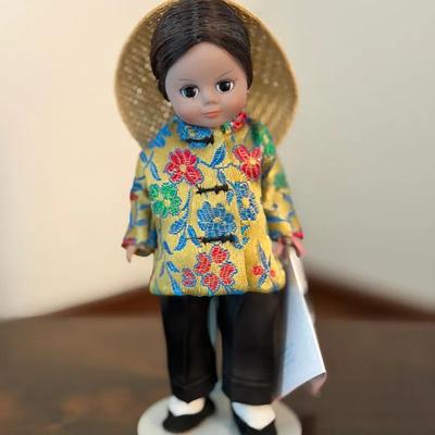 337: Madame Alexander China Doll  This collectible Madame Alexander doll represents China and is dre