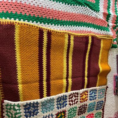 Lot 171:  Three Lap Afghans