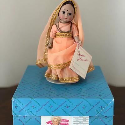 317: Madame Alexander India Doll  This collectible Madame Alexander doll represents India and is dre