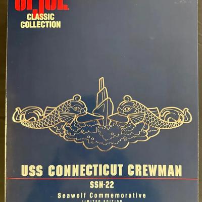 417: 1998 G.I. Joe Classic Collection USS Connecticut Crewman SSN-22 Seawolf – New in Box