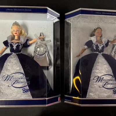 229: 2000 Special Millennium Edition Barbies 