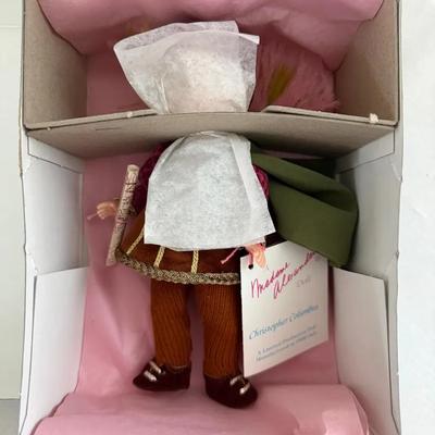 355: Madame Alexander “Christopher Columbus” Doll  Madame Alexander “Christopher Columbus” doll, a l