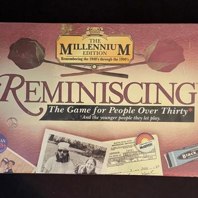 481: Reminiscing Board Game – Millennium Edition (2000) – New & Factory Sealed – Made in USA