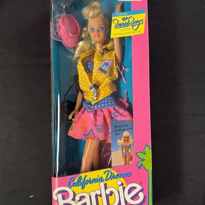 215: 1987 California Dream Barbie New In Box 