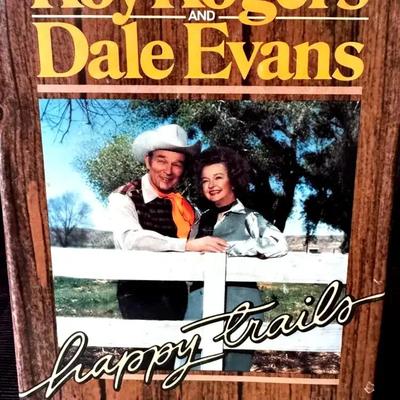 Lot 197:  Happy Trails: The Story of Roy Rogers and Dale Evans (1979 Hardcover) 