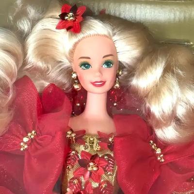 Lot 123:  Special Edition Happy Holidays Barbie