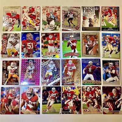 ? San Francisco 49ers Football Card Lot – Steve Young, Jerry Rice etc.
