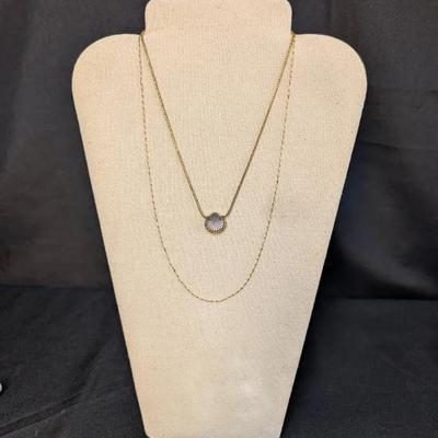 Trifari Shell Pendant Necklace 
