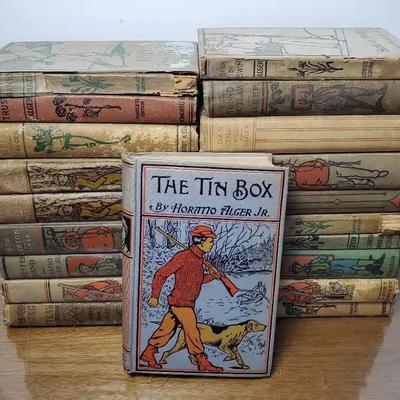 Vintage Horatio Alger Jr. Juvenile Adventure Novels - 20 Books - 20 Books - Lot 1