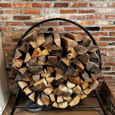 Firewood Rack With Wood 44x15x45