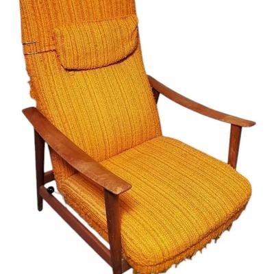 Westnofa Norwegian MCM Teak Rocking Chair