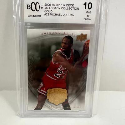 2009-10 Upper Deck MJ Legacy Collection Gold #22 Michael Jordan