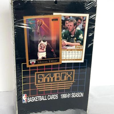 1990-91 Skybox Basketball Cards -Factory Sealed - Look for Jordan on front of box