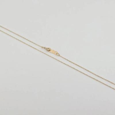 10k Gold Fine Link Necklace 