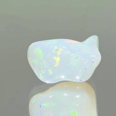 2.6ct Natural Unheated Fire Opal Rainbow Luster 