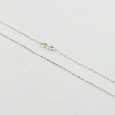 Sterling Silver Fine Link Necklace 