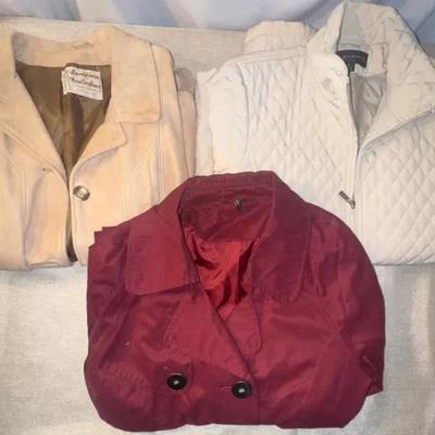 Three Women’s Coats (Portrait (M), Leather’s, And Ambition (L)