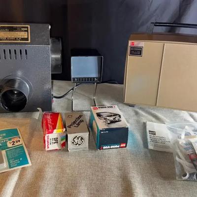 GAF 2388 Dual 8mm Movie Projector, Seerite Opaque Projector, Model No. TLP 66, And More