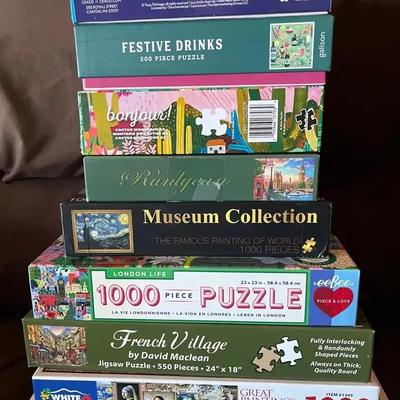 Jigsaw Puzzle Lot