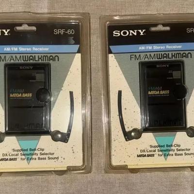 Sony Fm/Am Walkman SRF-60 (NIB)