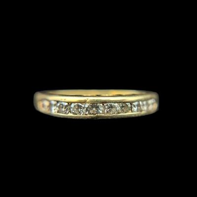 14K Yellow Gold Diamond Ring, NAGL #1226565