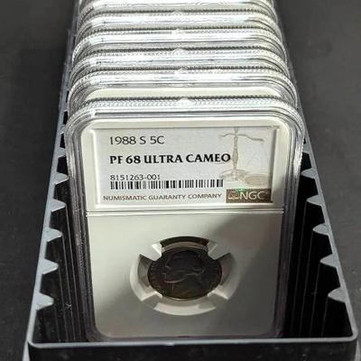 15 Graded Jefferson Nickels