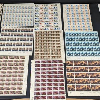 US Stamp Sheet Collection, New/Unused, $200 Value