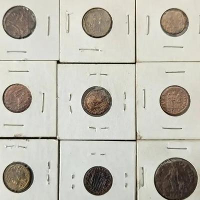 9 Ancient Coins