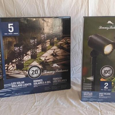 Tommy Bahama Solar Powered Yard Lighting