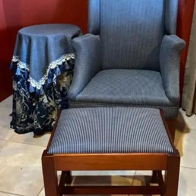 Striped Armchair Combo