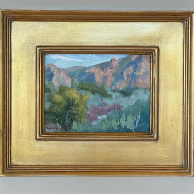 Framed Landscape By Bethanne Cople