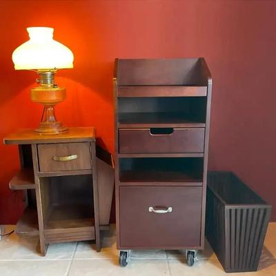Storage Solutions: Rolling Office Cart, Magazine Rack & More