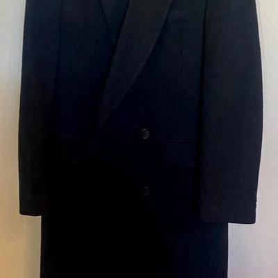 Vintage Men’s YSL Wool Coat 